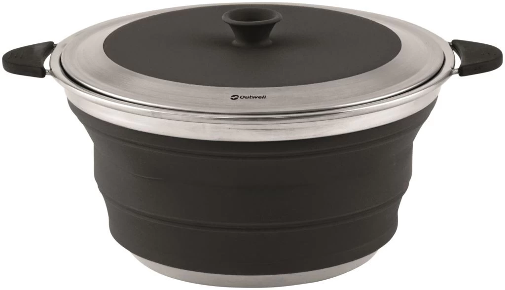 Outwell Collaps Pot Avec Lid 2.5L Midnight Black 2 Outwell Collaps Pot Avec Lid 2.5L Midnight Black – Image 2