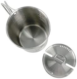 Pathfinder Acier Inoxydable Drinkbeker Avec Deksel 0.75L -Camping Soldes pathfinder rvs drinkbeker met deksel 1