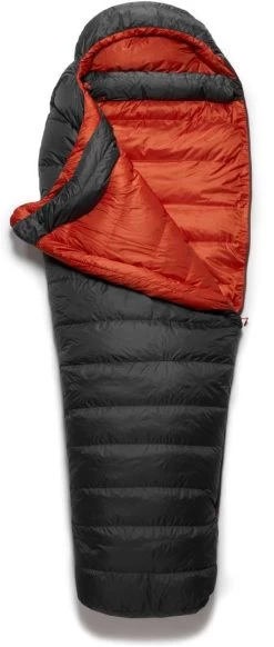 RAB Ascent 500 Long Wide 14 RAB Ascent 500 Long Wide -Camping Soldes rab ascent 500 long wide graphene left zip graphene 2