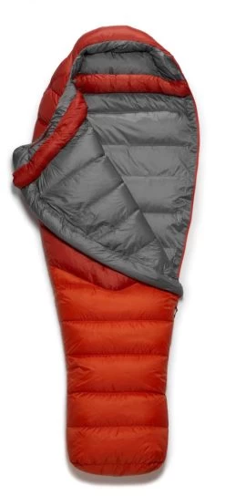 RAB Ascent 900 Down Sleeping Bag Regular -Camping Soldes rab ascent 900 down sleeping bag oxblood red left zip oxblood red 2