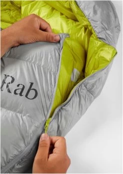 RAB Mythic 200 -Camping Soldes rab mythic 200 cloud left zip cloud 8