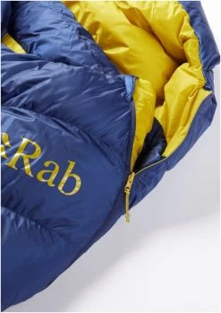 RAB Neutrino 200 Long -Camping Soldes rab neutrino 200 long nightfall blue left zip nightfall blue 7
