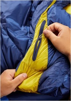 RAB Neutrino 600 Long -Camping Soldes rab neutrino 600 long nightfall blue left zip nightfall blue 9