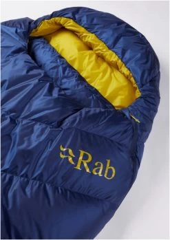 RAB Neutrino 600 Regular -Camping Soldes rab neutrino 600 regular nightfall blue left zip nightfall blue 5
