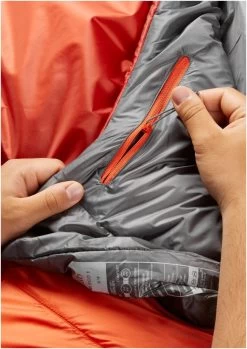 RAB Solar Eco 1 Regular -Camping Soldes rab solar eco 1 regular red clay left zip red clay 7