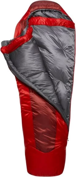 RAB Solar Eco 3 Wide -Camping Soldes rab solar eco 3 wide oxblood red left zip oxblood red 3