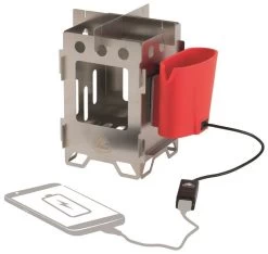 Robens Woodsman Stove & Charger -Camping Soldes robens woodsman stove charger 1