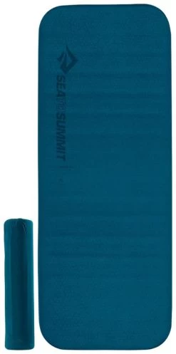 Sea To Summit Comfort Deluxe S.I. Mat Large Wide Byron Blue -Camping Soldes sea to summit comfort deluxe s i mat large wide byron blue 1