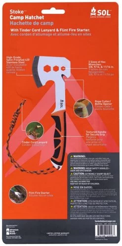 SOL Camp Hatchet 17 SOL Camp Hatchet -Camping Soldes sol camp hatchet 7