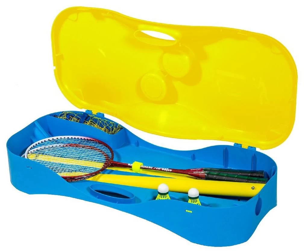 Sportx Badminton Net Set En Koffer 300 X 154 Cm 5 Sportx Badminton Net Set En Koffer 300 X 154 Cm – Image 5