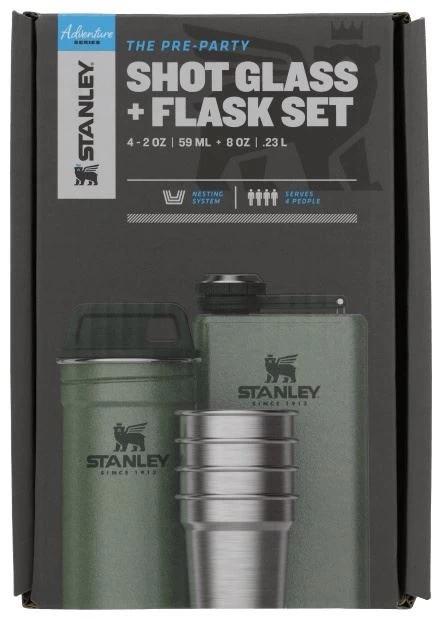 Stanley The Pre-Party Shotglass + Flask Set 1 Stanley The Pre-Party Shotglass + Flask Set