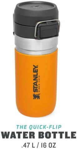 Stanley The Quick Flip Water Bottle 0,47 L -Camping Soldes stanley the quick flip water bottle 0 47l saffron 11 1