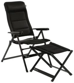Travellife Barletta Chaise Comfort -Camping Soldes travellife barletta stoel comfort black black 2
