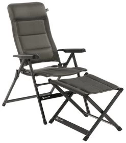 Travellife Barletta Chaise Comfort -Camping Soldes travellife barletta stoel comfort dark grey dark grey 3